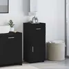 Image de vidaXL Ensemble de Meubles de Salle de Bain avec tiroir TULUM Noir