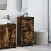 Image de vidaXL Ensemble de Meubles de Salle de Bain TULUM ChÃªne fumÃ©
