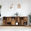 Image de Vidaxl Buffets 3 Pcs Bois Ancien 180 X 35 X 70 Cm Bois D'ingÃ©nierie