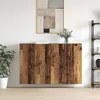 Image de Vidaxl Armoires Murailles 2 Pcs Bois Ancien 69,5 X 34 X 90 Cm