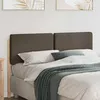 Image de vidaXL TÃªte de lit capitonnÃ©e Marron et Taupe 160 cm Pin massif