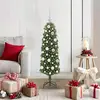 Image de vidaXL vidaXL Sapin de Noël artificiel Vert 120 cm PVC