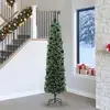 Image de vidaXL Sapin de NoÃ«l artificiel with LEDs Vert 240 cm PVC