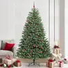 Image de vidaXL Sapin de NoÃ«l Artificiel Ã  Branches ArticulÃ©es Vert 240 cm