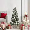 Image de vidaXL Sapin de NoÃ«l artificiel avec 150 LED Vert 50 x 50 x 120 cm