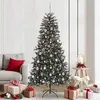 Image de vidaXL Sapin de NoÃ«l artificiel avec 300 LED Vert 114 x 114 x 210 cm