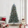 Image de vidaXL Sapin de NoÃ«l artificiel avec 300 LED Vert 114 x 114 x 210 cm