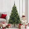 Image de vidaXL Arbre de NoÃ«l artificiel Ã  charniÃ¨res 150 LED Vert 150 cm