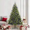 Image de vidaXL vidaXL Sapin de Noël Artificiel Articulé 300 LEDs Vert 210 cm
