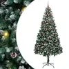 Image de vidaXL Sapin de NoÃ«l artificiel Vert 240 cm PVC, Acier et Plastique