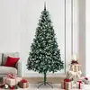 Image de vidaXL Sapin de NoÃ«l artificiel Vert 240 cm PVC, Acier et Plastique