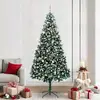 Image de vidaXL Sapin de NoÃ«l artificiel Vert 240 cm PVC