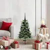 Image de vidaXL Sapin de NoÃ«l avec 150 LED avec support Vert 90 cm PE