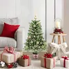 Image de vidaXL Sapin de NoÃ«l avec 150 LED avec support Vert 90 cm PE