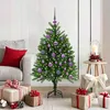 Image de vidaXL Sapin de NoÃ«l avec 150 LED avec support Vert 120 cm PE