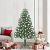 Image de vidaXL Sapin de NoÃ«l avec 300 LED avec support Vert 210 cm PVC