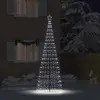 Image de vidaXL Vidaxl Arbre De Noël Led Avec 800 Led Blanc Froid 400 Cm Fer