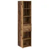 Image de vidaXL Haut Armoire Bois Ancien 40 x 42,5 x 185 cm Bois d'ingÃ©nierie