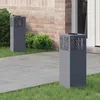 Image de vidaXL LumiÃ¨re de chemin LED solaire Chevron 2 pcs Anthracite