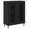 Image de vidaXL Buffet ChÃªne noir 69,5 x 34 x 90 cm Bois d'ingÃ©nierie