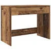 Image de vidaXL Bureau Bois Ancien 100 x 50 x 78 cm Bois d'ingÃ©nierie
