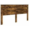 Image de vidaXL TÃªte de lit ChÃªne fumÃ© 200 cm Bois d'ingÃ©nierie