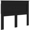 Image de vidaXL TÃªte de lit ChÃªne noir 120 cm Bois d'ingÃ©nierie