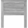 Image de vidaXL TÃªte de lit Gris Sonoma 80 cm Bois d'ingÃ©nierie