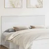 Image de vidaXL TÃªte de lit Blanc brillant 180 cm Bois d'ingÃ©nierie