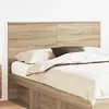 Image de vidaXL TÃªte de lit ChÃªne Sonoma 140 cm Bois d'ingÃ©nierie