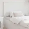 Image de vidaXL TÃªte de lit avec tÃªte de lit Blanc 90 cm Bois d'ingÃ©nierie