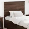 Image de vidaXL TÃªte de lit avec tÃªte de lit ChÃªne brun 75 cm Bois d'ingÃ©nierie