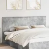Image de vidaXL TÃªte de lit Gris bÃ©ton 200 cm Bois d'ingÃ©nierie