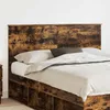 Image de vidaXL TÃªte de lit ChÃªne fumÃ© 150 cm Bois d'ingÃ©nierie