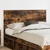 Image de vidaXL TÃªte de lit ChÃªne fumÃ© 140 cm Bois d'ingÃ©nierie