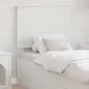 Image de vidaXL TÃªte de lit avec tÃªte de lit Blanc 75 cm Bois d'ingÃ©nierie