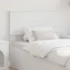 Image de vidaXL TÃªte de lit avec tÃªte de lit Blanc 80 cm Bois d'ingÃ©nierie