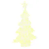 Image de vidaXL Sapin de NoÃ«l avec 100 LED Blanc chaud 120 cm Acrylique