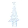 Image de vidaXL Sapin de NoÃ«l avec 240 LED Blanc froid 180 cm Acrylique