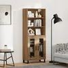 Image de vidaXL Haut Armoire ChÃªne artisanal 69,5 x 34 x 180 cm