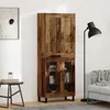 Image de vidaXL Haut Armoire Bois ancien 69,5 x 34 x 180 cm Bois d'ingÃ©nierie