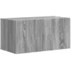 Image de vidaXL Meuble TV mural Gris Sonoma 60 x 31 x 29.5 cm Bois d'ingÃ©nierie