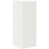 Image de vidaXL Meuble TV mural Blanc 30 x 31 x 80 cm Bois d'ingÃ©nierie