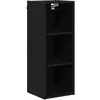 Image de vidaXL Armoire suspendue Riga ChÃªne noir 30 x 29.5 x 80 cm