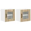 Image de Vidaxl Meuble Mural De Cuisine 2 Pcs ChÃªne Sonoma 40 X 31 X 40 Cm
