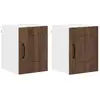 Image de vidaXL Vidaxl Meuble Mural De Cuisine 2 Pcs Chêne Brun 30 X 31 X 40 Cm
