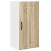 Image de Vidaxl Meuble Mural De Cuisine Avec Porte ChÃªne Sonoma 40 X 31 X 80 Cm