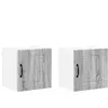 Image de vidaXL Vidaxl Meuble Mural De Cuisine 2 Pcs Gris Sonoma 40 X 31 X 40 Cm