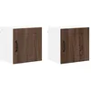Image de vidaXL Meuble mural de cuisine 2 pcs ChÃªne brun 40 x 31 x 40 cm