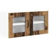 Image de vidaXL Meuble mural de cuisine avec porte Bois Ancien 80 x 31 x 40 cm